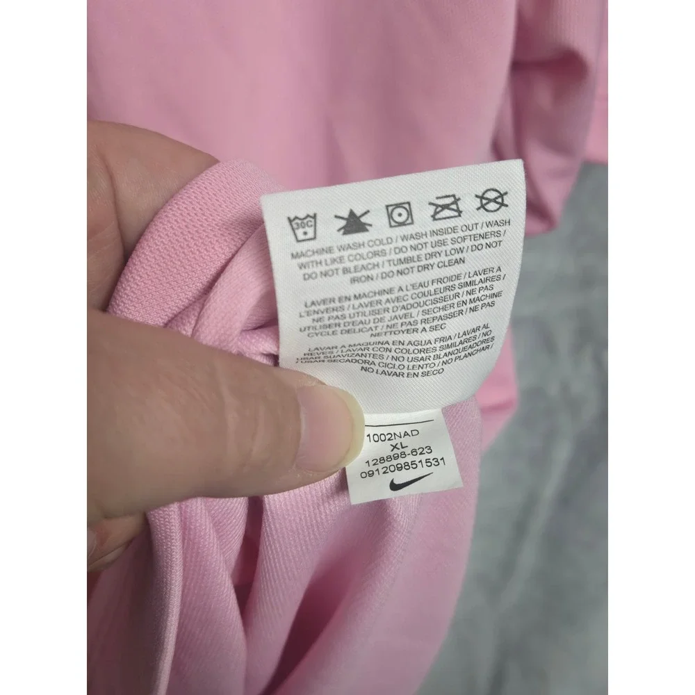 Nike Golf Dri-FIT Polo Shirt Mens XL Pink Short Sleeve 128898-623